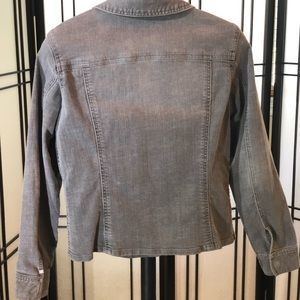 Chico's Jackets & Coats - Chico’s Denim gray jacket Chico's Jackets & Coats - Chico’s Denim gray jacket